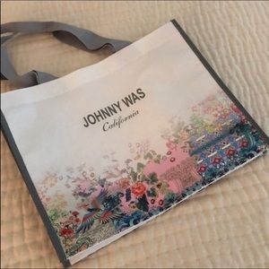 Johnny Was shopping bag